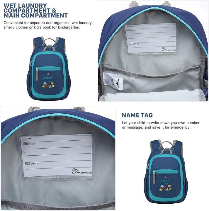 Produktbild Only-Bags.Store Kleinkind-Rucksack mit Leine Kindergarten-Rucksack