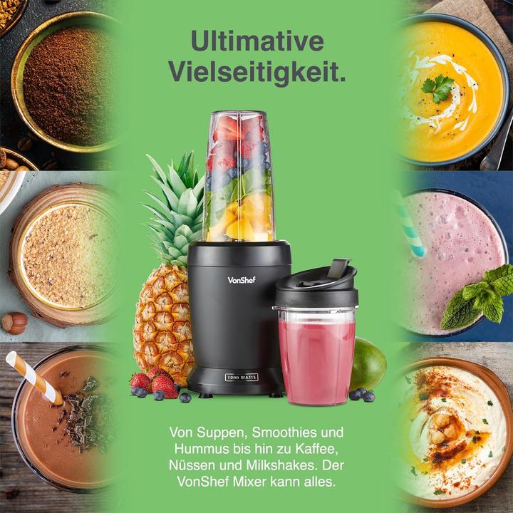 Image du produit VonShef Mixeur à smoothies (1000 W)