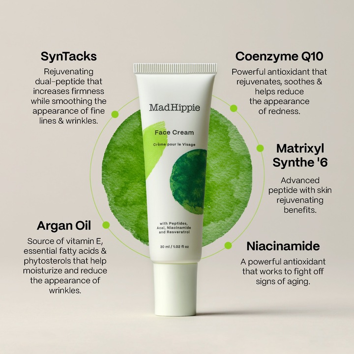 Produktbild MadHippie Face Cream (30 ml, Tagescreme)