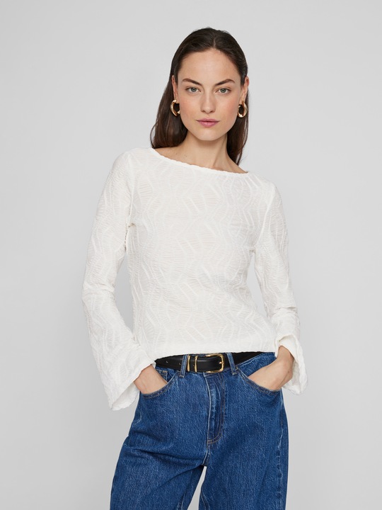 Immagine prodotto Vila Top con scollo a barca e maniche lunghe (XL)