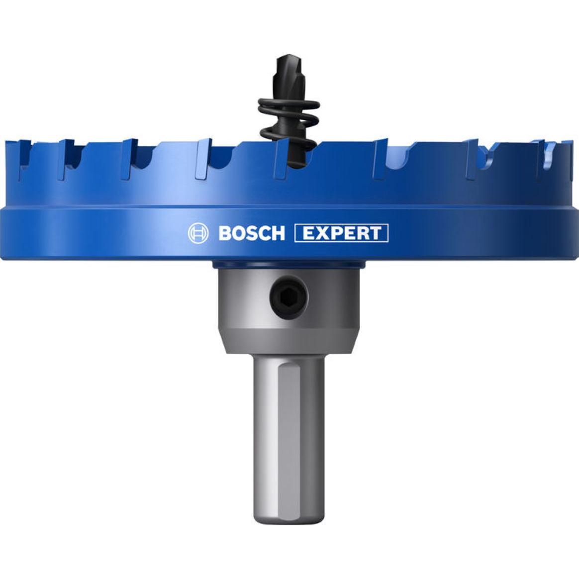 Bosch Professional Zubehör, Sega a tazza, Bosch Blau Zubehör 2608902022 EXPERT Blech-Lochsäge mit Adapter 100 x 5 mm