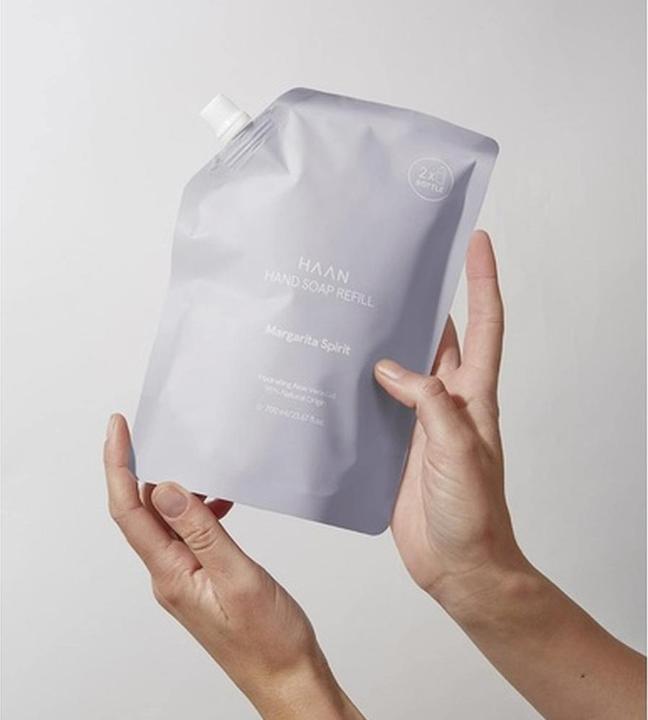 Produktbild Haan Handseifen-Nachfüllung mit Aloe Vera, Cocos Nucifera und Glycerin - Margarita Spirit Duft (Flüssigseife, 350 ml)