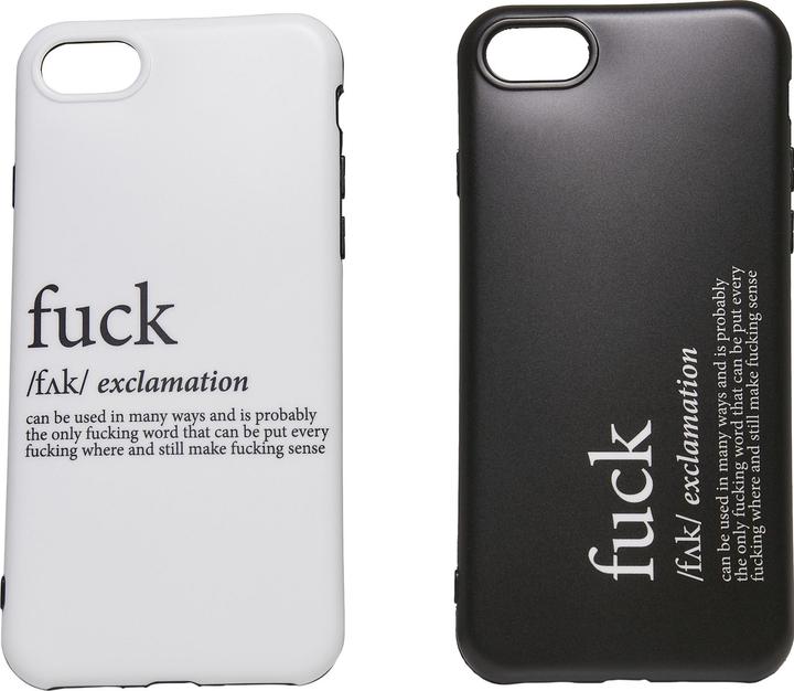 Produktbild Mister Tee Fuck I Phone 6/7/8 Phone Case Set (Apple iPhone 6, Apple iPhone 7, Apple iPhone 8)