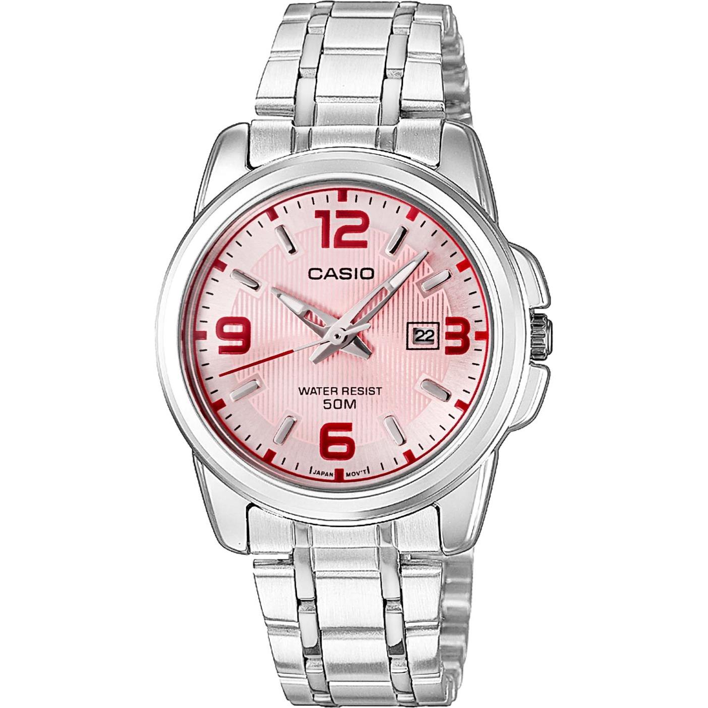 Casio Argento Orologio Da Polso, Signora Enticer, (Orologio Da Polso Analogico, 36 Mm)