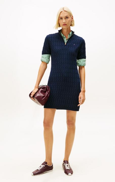 Image du produit Tommy Hilfiger Co Cable Mid Gg Shift Mk Dress (M)