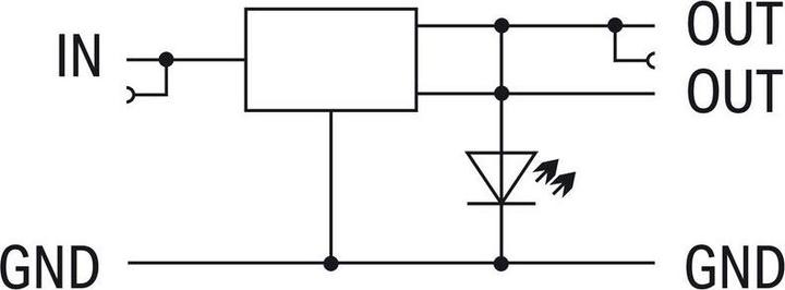 Actual product image Wago DC-DC converter