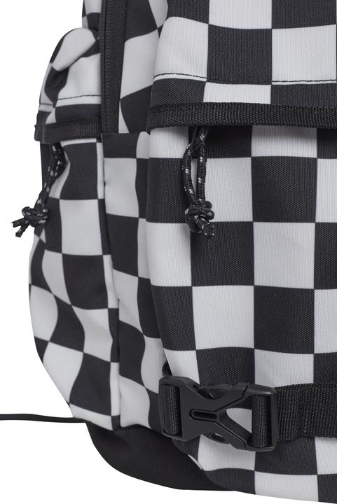 Produktbild Urban Classics Backpack Checker black & white (26 l)