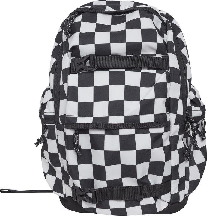 Produktbild Urban Classics Backpack Checker black & white (26 l)