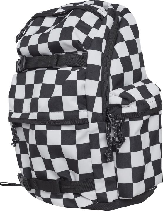 Produktbild Urban Classics Backpack Checker black & white (26 l)