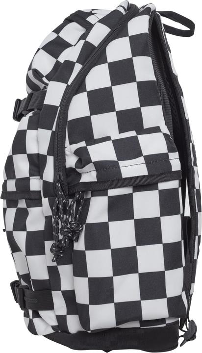 Produktbild Urban Classics Backpack Checker black & white (26 l)