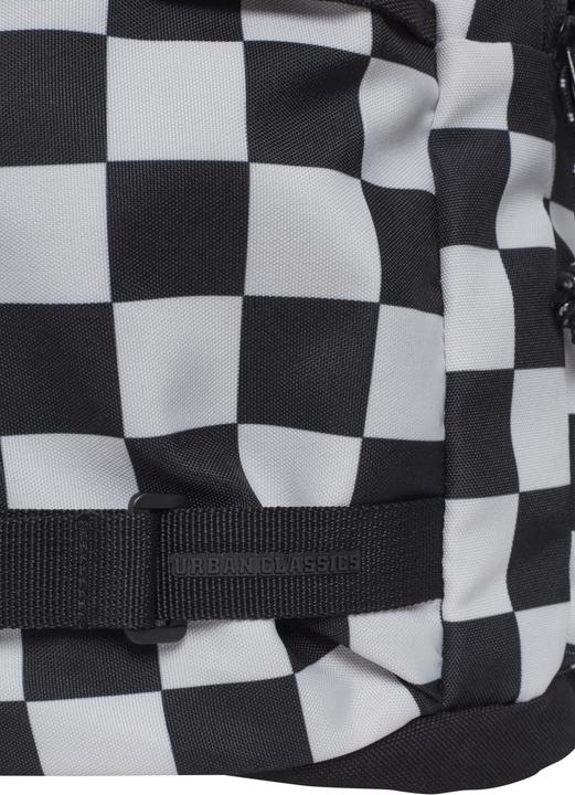 Produktbild Urban Classics Backpack Checker black & white (26 l)
