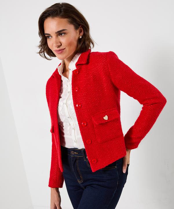 Produktbild Joe Browns Statement Textured Bouclé Collared Jacket (42)