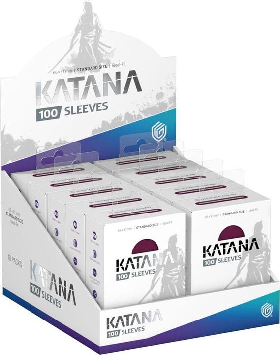Immagine prodotto Ultimate Guard 100 pochettes Katana Sleeves taille standard Radiant Plum