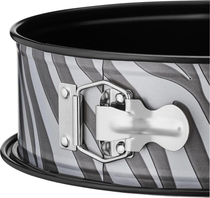 Productafbeelding Kaiser Springvormvorm 26 cm ronde bakvorm cakevorm bekleed Go wild! Zebra motief (26 cm)