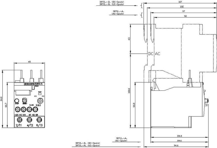 Produktbild Siemens Überlastrelais 20-25A