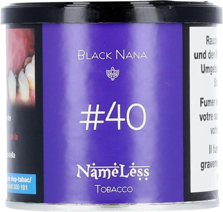 Nameless Tobacco Black Nana 200g (Bunch of grapes, Mint)