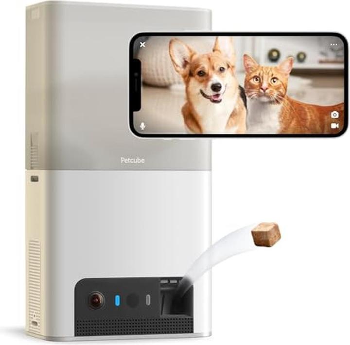 Image du produit Petcube Caméra pour animaux domestiques avec distribution de friandises
