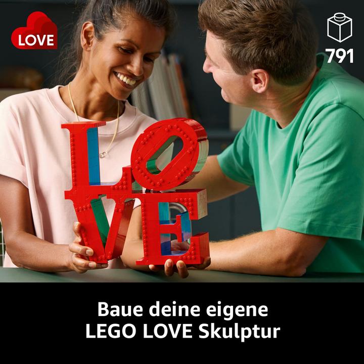 Actual product image LEGO Love (31214, LEGO Art)