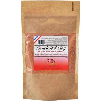 Natur Planet, Maschera viso, Czerwona glinka 100g