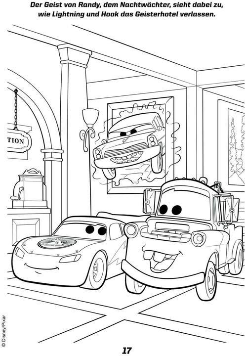 Actual product image Disney Cars on the road: Fast-paced painting fun