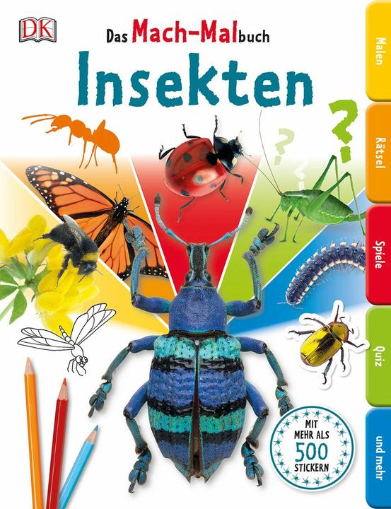 Produktbild Das Mach-Malbuch Insekten