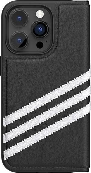 Produktbild adidas OR Booklet Case PU iPhone 14 Pro czarno biały/black white 50196 (Apple iPhone 14 Pro)
