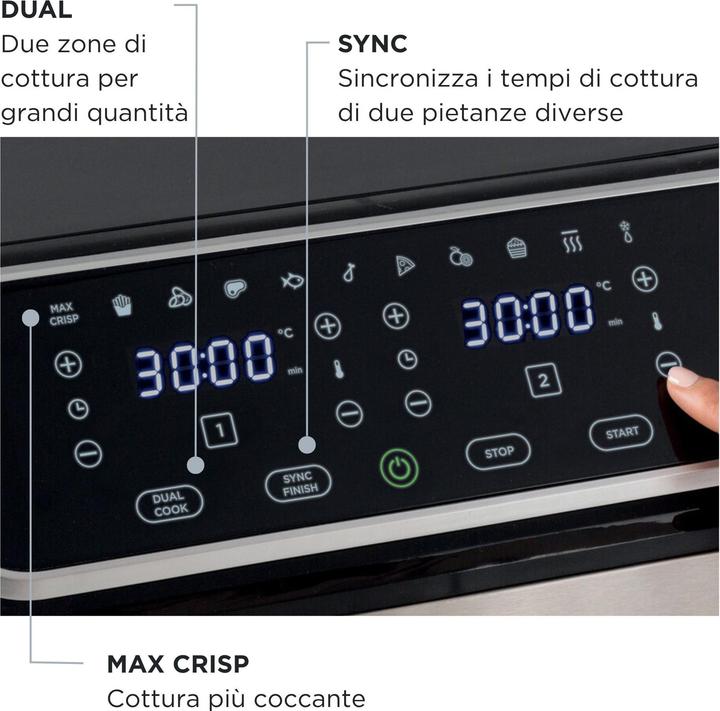 Produktbild Ariete 4625 Doppelte Heissluft-Fritteuse