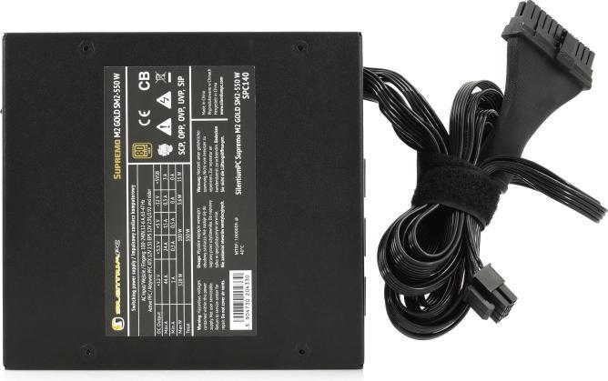 Actual product image Silentium PC Supremo M2 Gold - power supply (internal) (550 W)