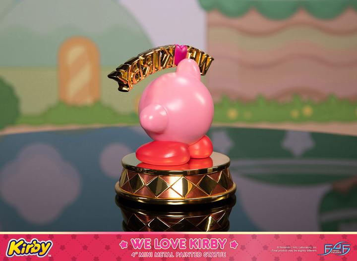 Actual product image First 4 Figures Kirby statuette DieCast We Love Kirby 10 cm