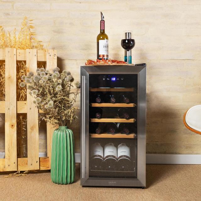 Actual product image Cecotec Vinoteca GrandSommelier 1550 Inox Compressor