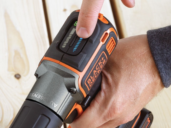 Immagine prodotto Black & Decker Top-Line 18V Li Autosense (Batteria ricaricabile)