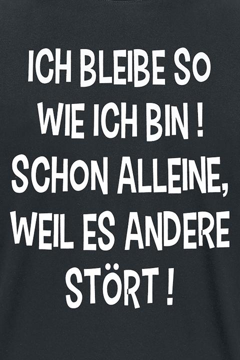 Produktbild Gaming-Sprüche Ich bleibe so wie ich bin (M)