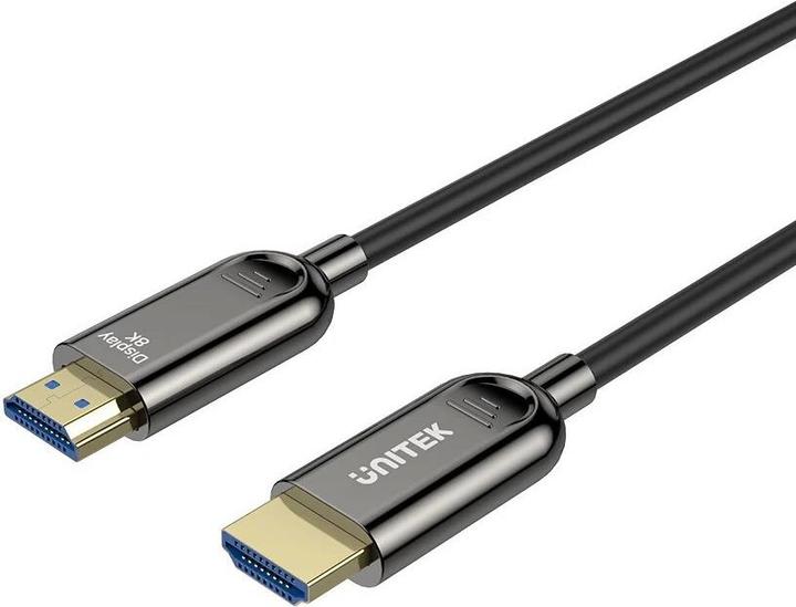 Actual product image Unitek Optical cable HDMI 2.1 AOC C11085GY01-50M (50 m)