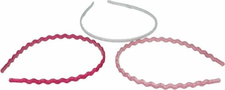 Inca Diademas Finas Con Purpurina Lote 3 pz