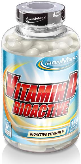 IronMaxx Vitamin D Bioactive (150 Stück, Kapseln, 500 g)