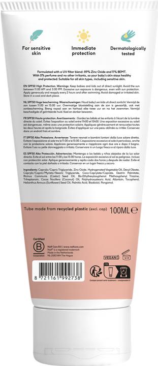 Actual product image Naïf Mineral Sunscreen (SPF 50, 100 ml)