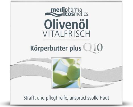 Immagine prodotto Medipharma cosmetici Olio d'oliva Burro fresco per il corpo, 200 ml Crema (Crema corpo, 200 ml)