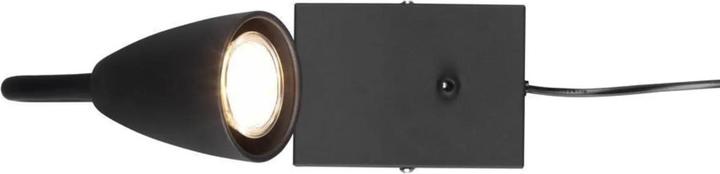 Produktbild Trio 202670132Wandleuchte 'Wanda' schwarz (GU10)