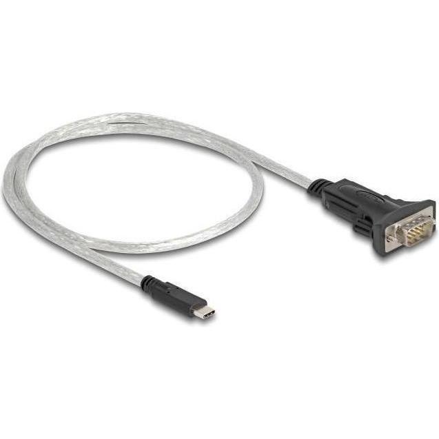 Delock Adapter USB Type-C zu 1 x Seriell RS-422/485 Stecker (0.50 m), Schnittstellenkabel