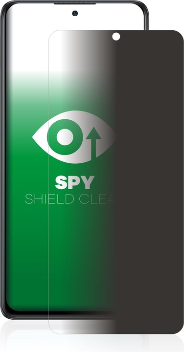 Actual product image upscreen Spy Shield Privacy Protector (1 Piece, Xiaomi Redmi Note 10 Pro)