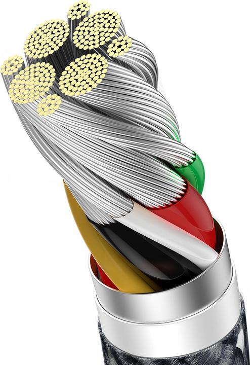 Image du produit Baseus USB A – USB C (1 m, USB 2.0, 100 W)