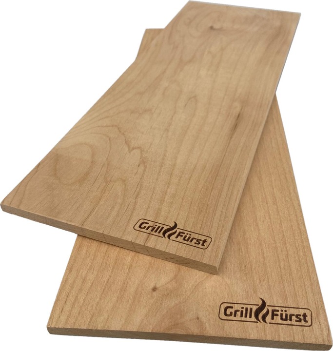 Actual product image Grillfürst Smoking Boards Alder XL 40 x 15 x 1.1 cm Set of 2