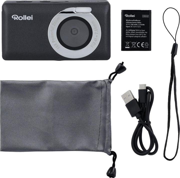 Produktbild Rollei Compactline Pocket Schwarz (5 Mpx)