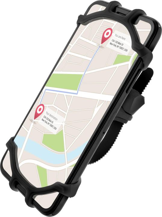 Actual product image Fixed Bikee Silicone, black