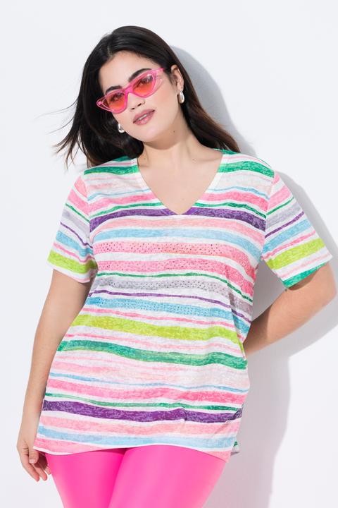 Produktbild Angel of Style T-Shirt, A-Linie, Ringel (42)
