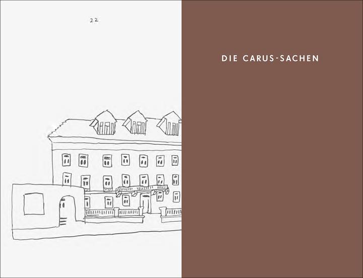 Produktbild Die Carus-Sachen (Deutsch, Andreas Töpfer, Uwe Tellkamp, 2018)