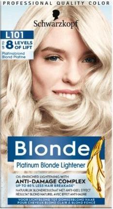 Schwarzkopf Blonde Intensive Silver Blonde L101 Hair Color (L101)