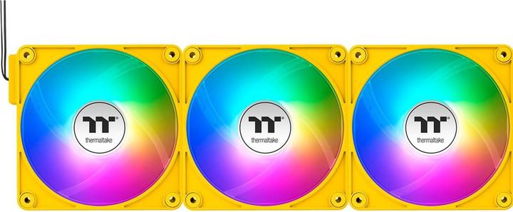 Produktbild Thermaltake TT CT120 EX ARGB Sync PC Cooling Fan 3 Pack Bumblebee (120 mm, 3x)