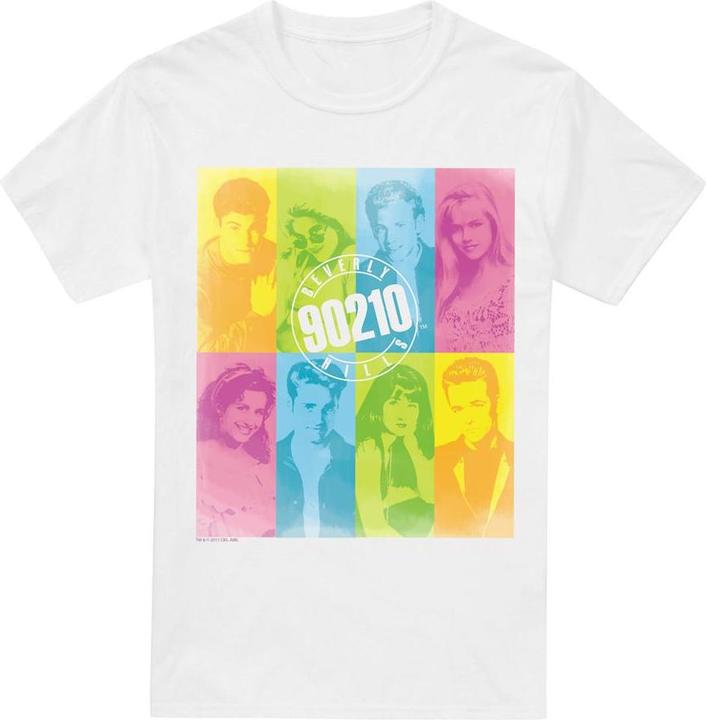 Actual product image 90210 Mens Color Block of Friends T-Shirt (XL)