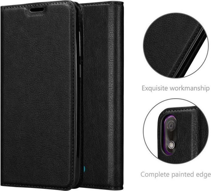 Actual product image Cadorabo Book Invisible Magnet Cover (Wiko View 2 Go)